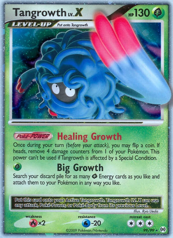 Tangrowth Lv.X, Arceus · 99/99
