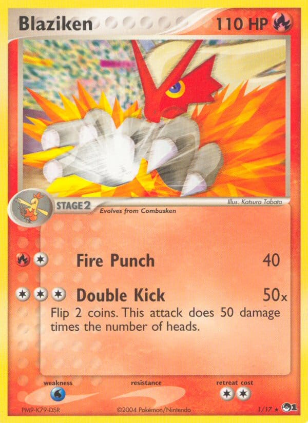 Blaziken, POP Series 1 · 001/017