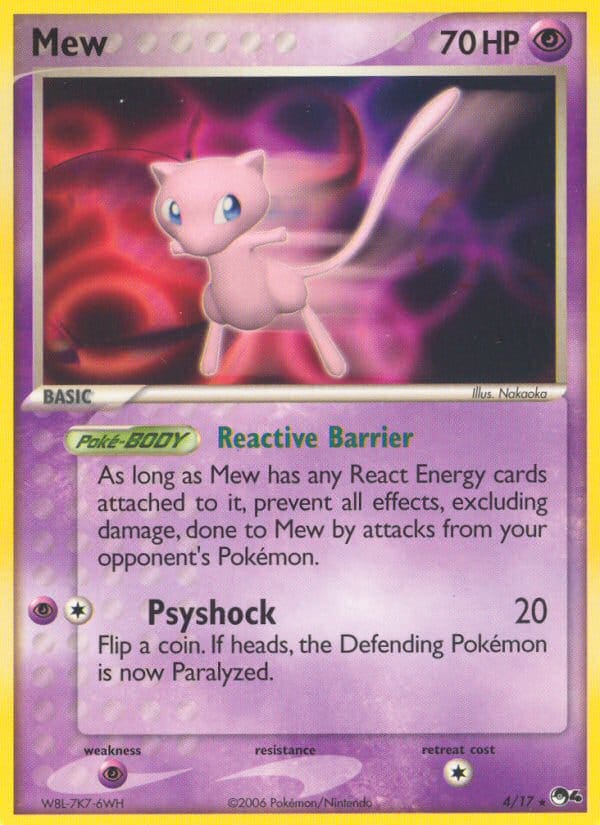 Mew, POP Series 4 · 004/017