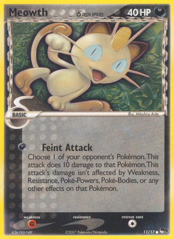 Meowth, POP Series 5 · 011/017