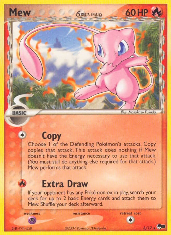 Mew, POP Series 5 · 003/017