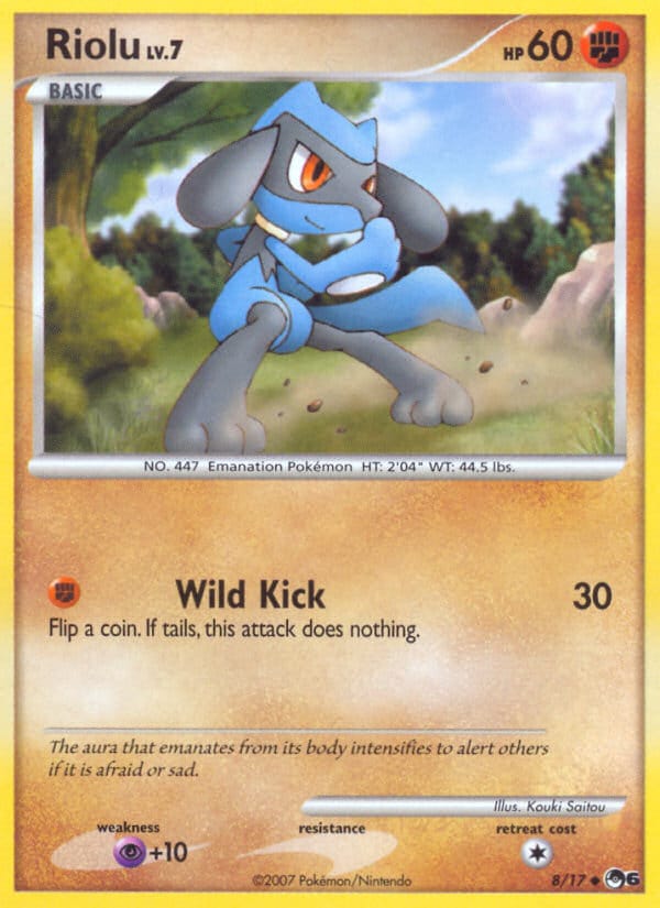 Riolu, POP Series 6 · 008/017