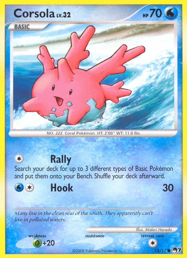 Corsola, POP Series 7 · 013/017