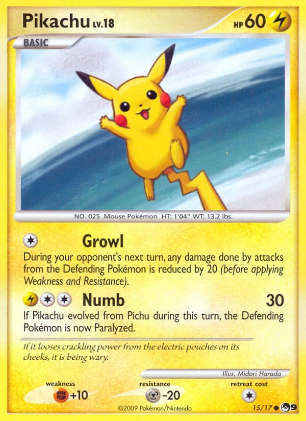 Pikachu, POP Series 9 · 015/017