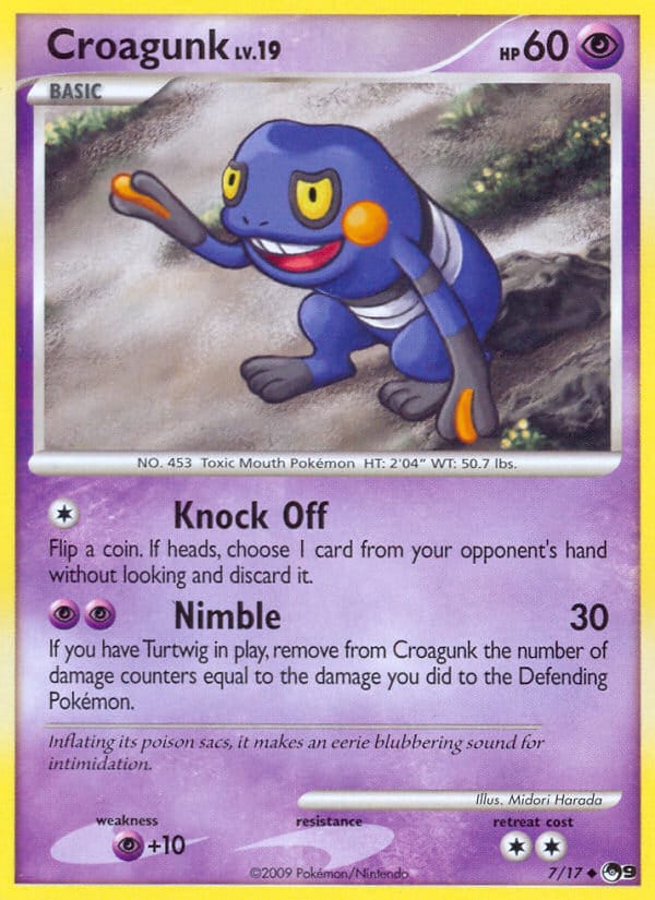 Croagunk, POP Series 9 · 007/017