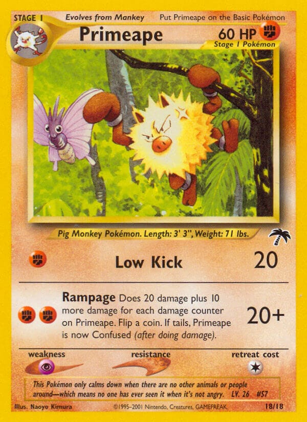 Primeape, Southern Islands · 18/18