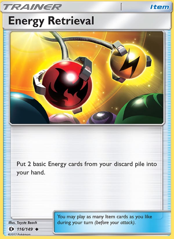 Energy Retrieval, SM Base Set · 116/149