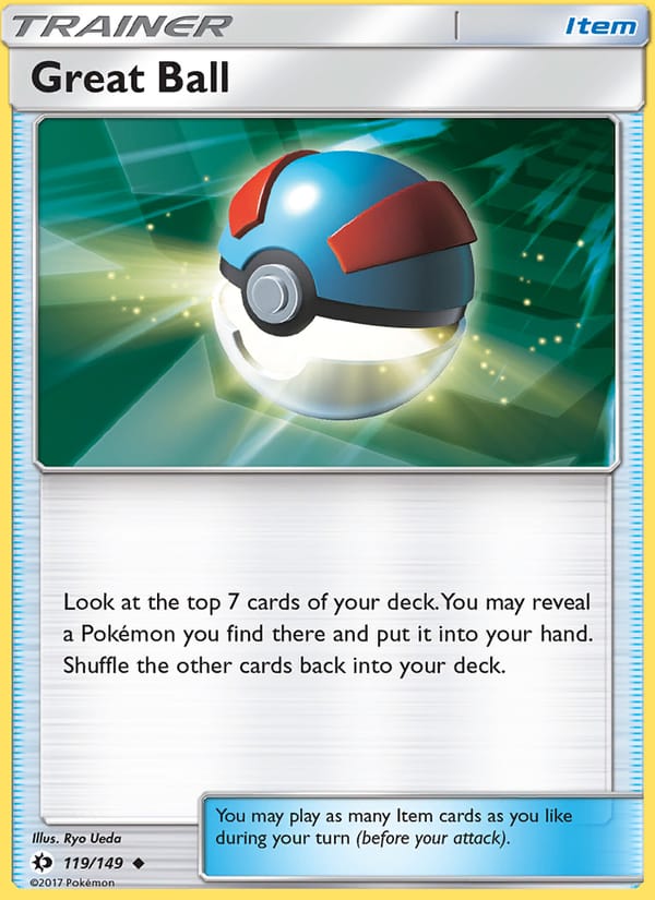 Great Ball, SM Base Set · 119/149