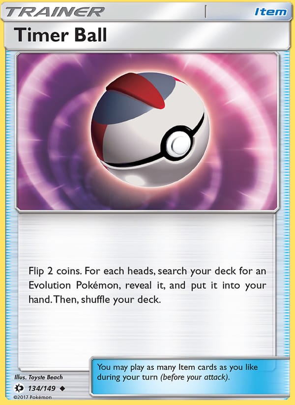Timer Ball, SM Base Set · 134/149