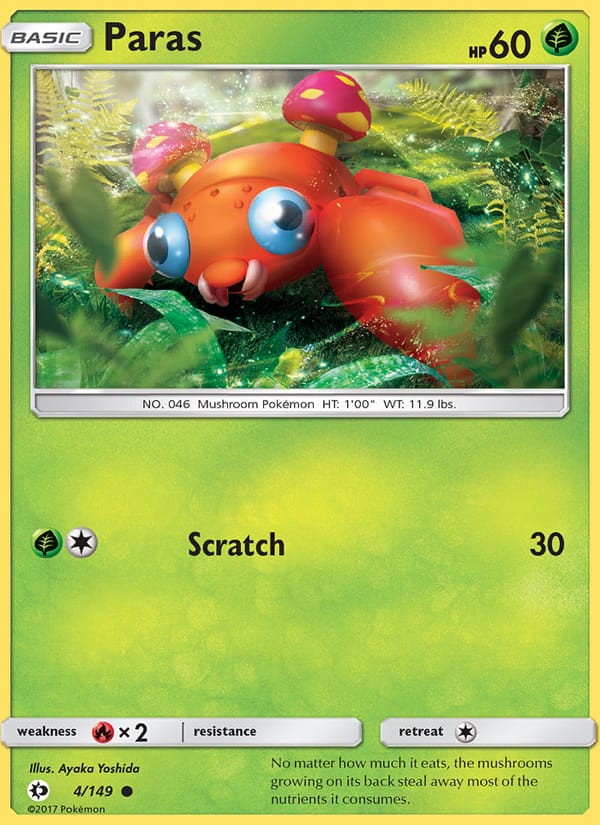 Paras, SM Base Set · 4/149