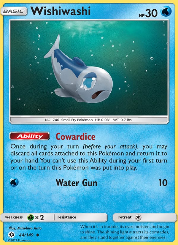 Wishiwashi, SM Base Set · 44/149