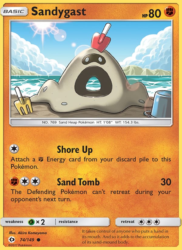 Sandygast, SM Base Set · 74/149