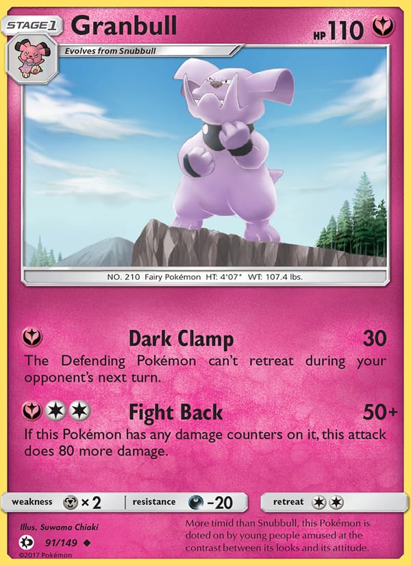Granbull, SM Base Set · 91/149