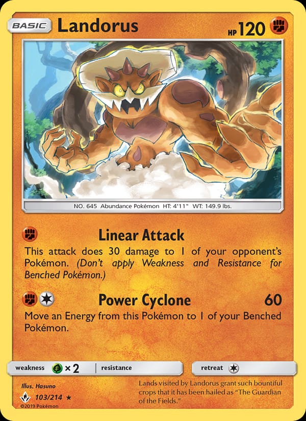 Landorus, SM - Unbroken Bonds · 103/214