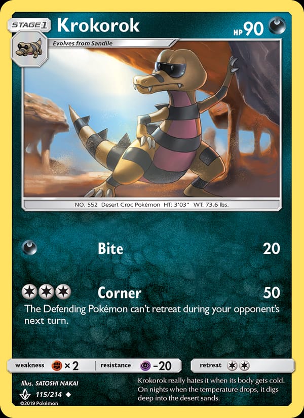Krokorok, SM - Unbroken Bonds · 115/214