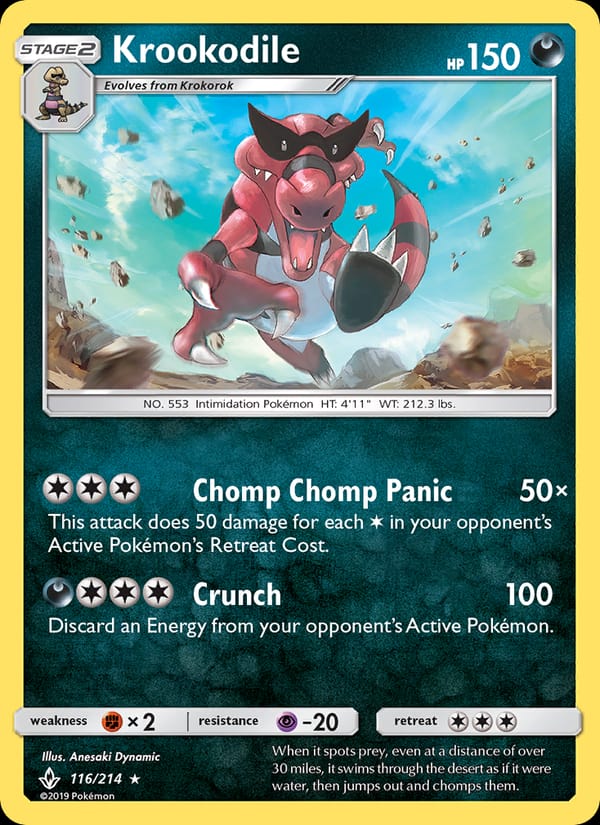 Krookodile, SM - Unbroken Bonds · 116/214