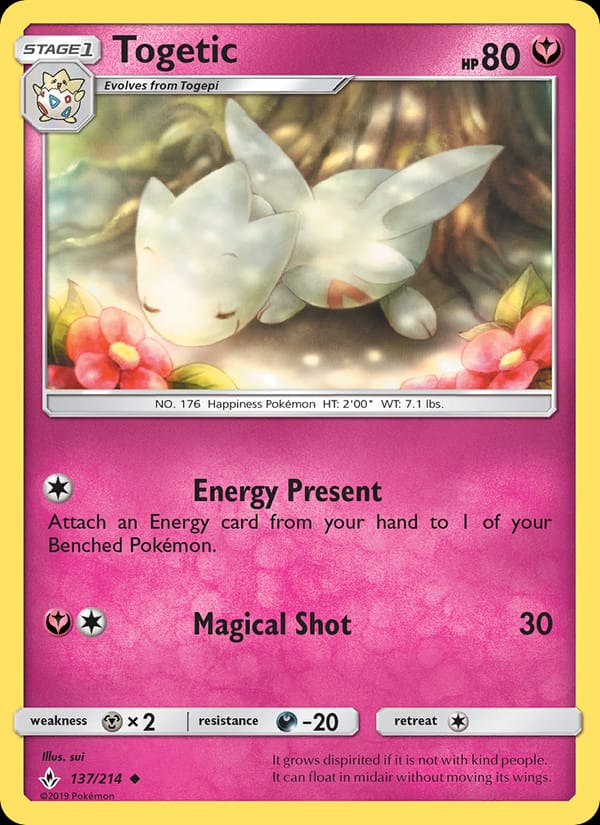 Togetic, SM - Unbroken Bonds · 137/214