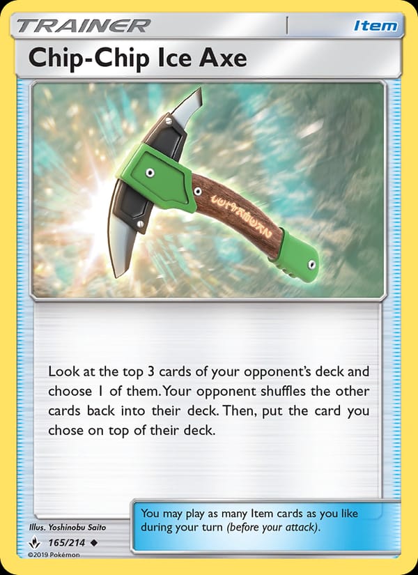 Chip-Chip Ice Axe, SM - Unbroken Bonds · 165/214