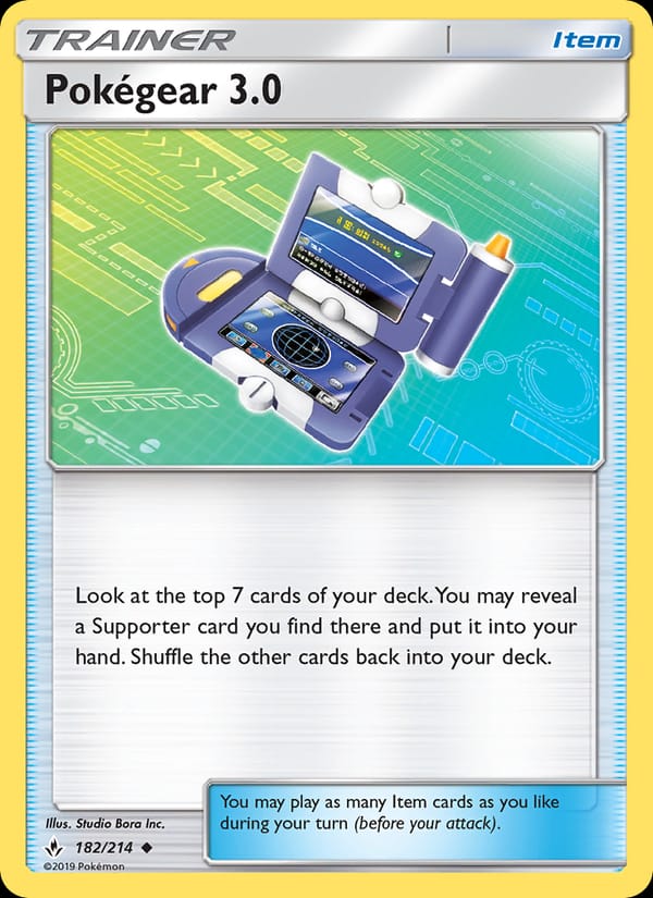 Pokegear 3.0, SM - Unbroken Bonds · 182/214
