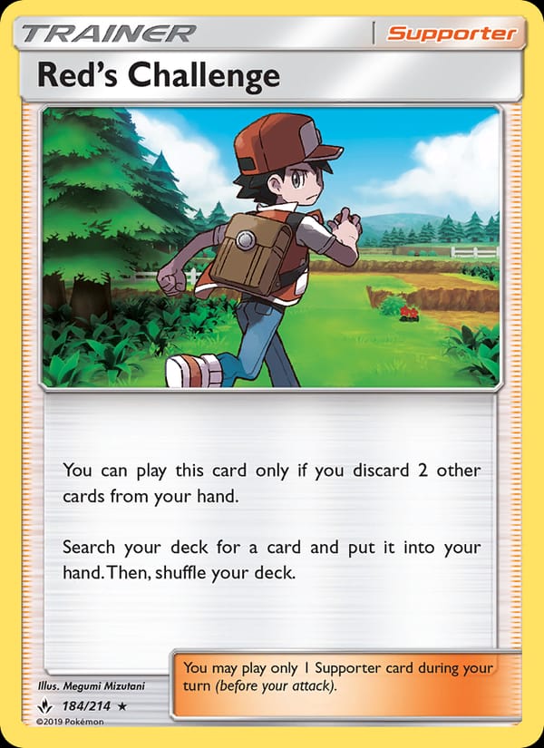 Red's Challenge, SM - Unbroken Bonds · 184/214