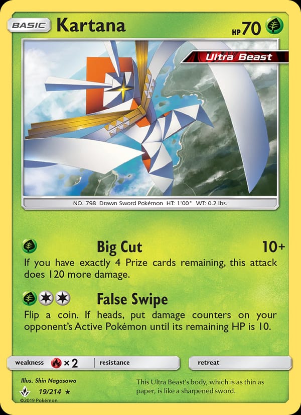 Kartana, SM - Unbroken Bonds · 19/214
