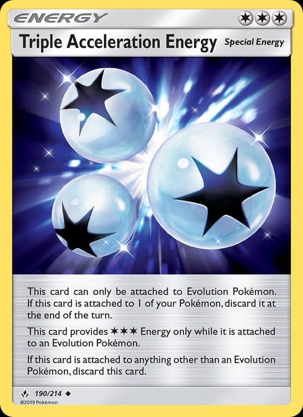 Triple Acceleration Energy, SM - Unbroken Bonds · 190/214