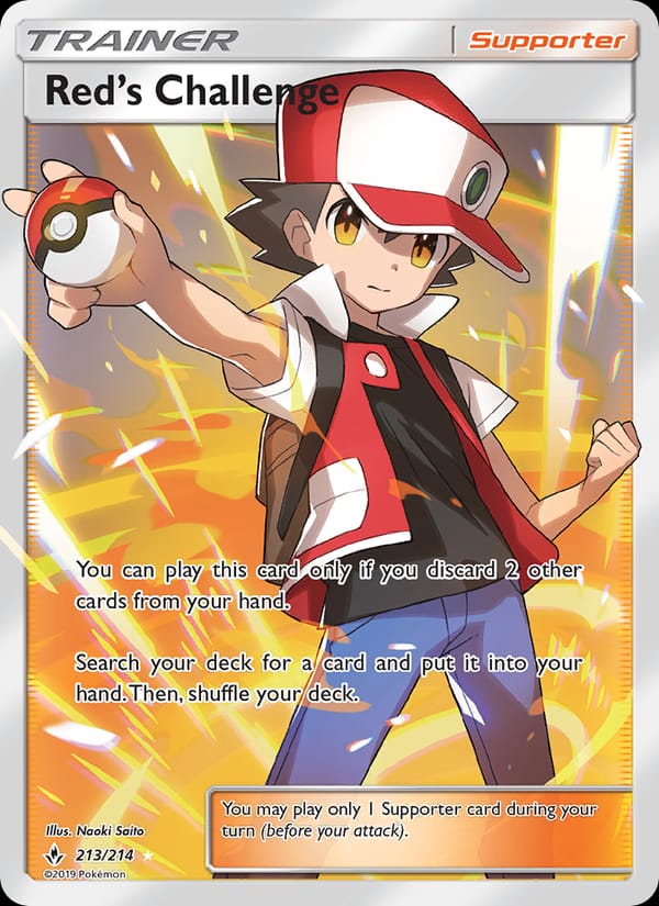 Red's Challenge, SM - Unbroken Bonds · 213/214