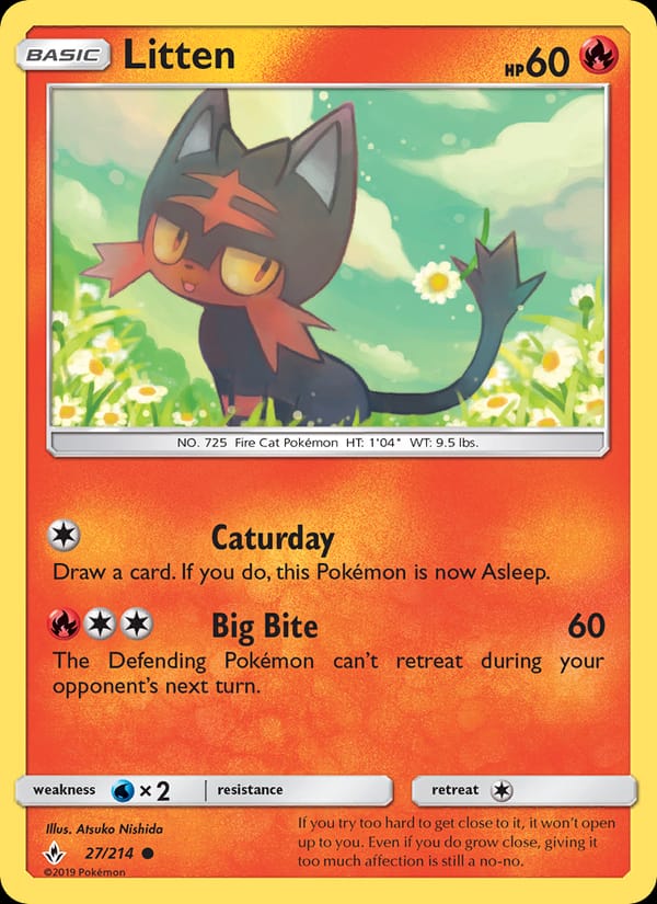 Litten, SM - Unbroken Bonds · 27/214