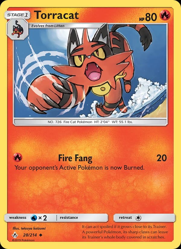 Torracat, SM - Unbroken Bonds · 28/214