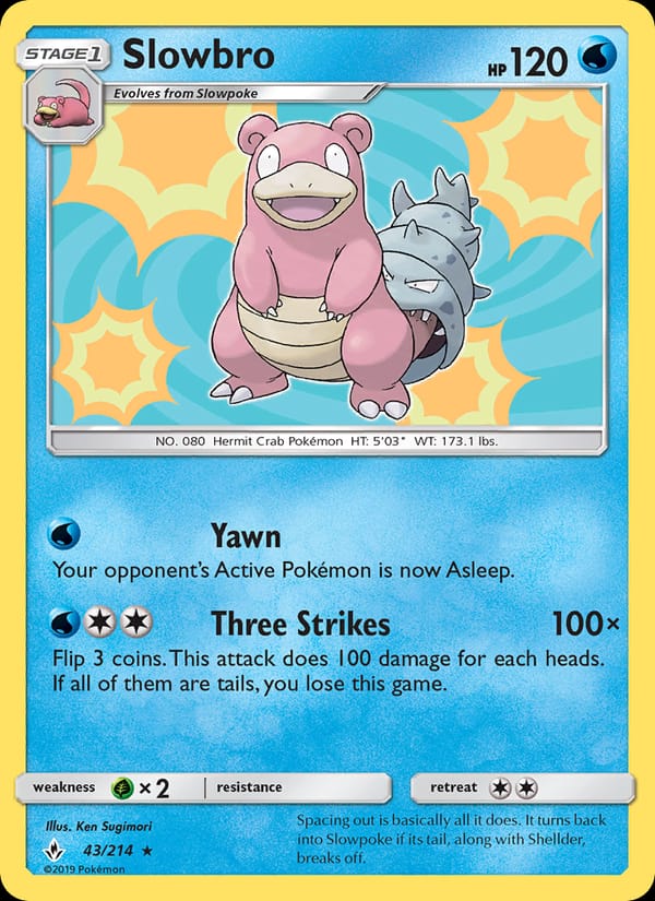 Slowbro, SM - Unbroken Bonds · 43/214