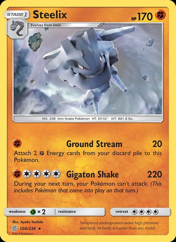 Steelix, SM - Unified Minds · 104/236