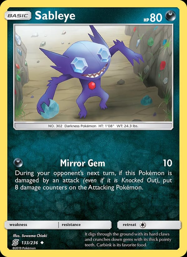 Sableye, SM - Unified Minds · 133/236