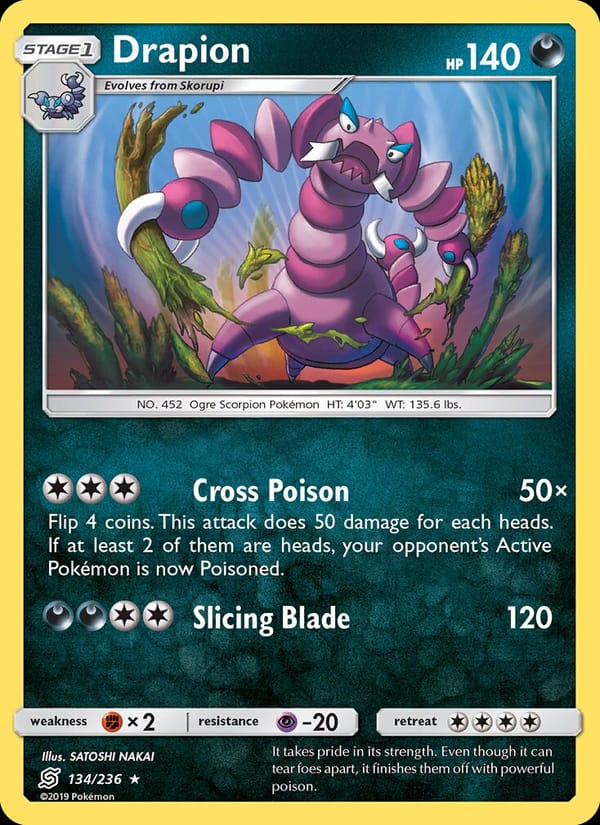 Drapion, SM - Unified Minds · 134/236