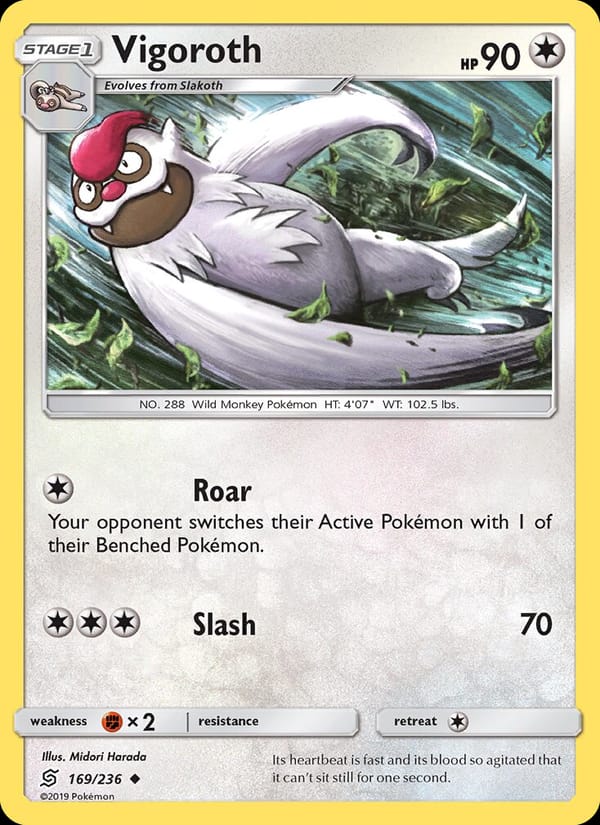 Vigoroth, SM - Unified Minds · 169/236