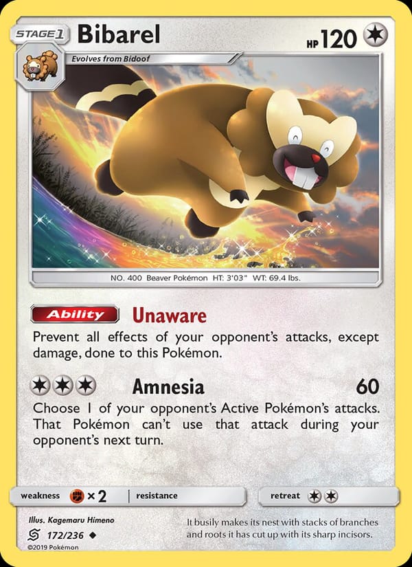 Bibarel, SM - Unified Minds · 172/236