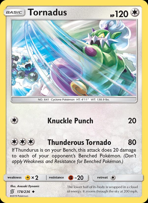Tornadus, SM - Unified Minds · 178/236