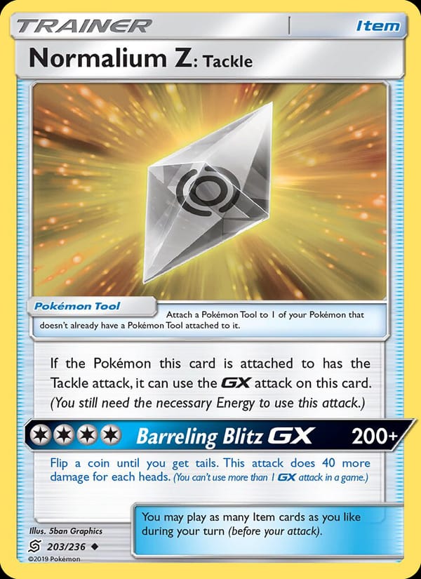Normalium Z: Tackle, SM - Unified Minds · 203/236