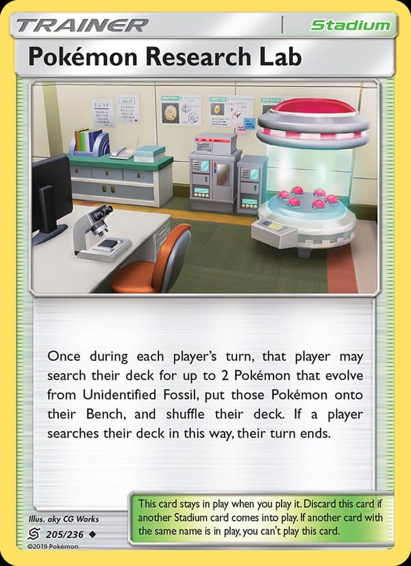 Pokemon Research Lab, SM - Unified Minds · 205/236