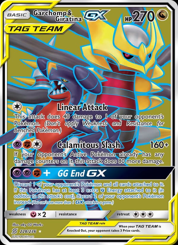 Garchomp & Giratina GX, SM - Unified Minds · 228/236