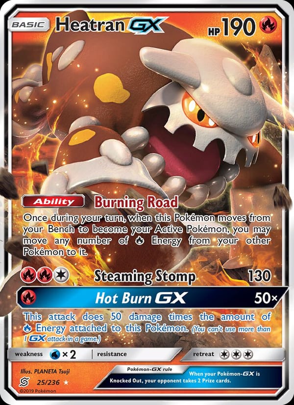 Heatran GX, SM - Unified Minds · 25/236