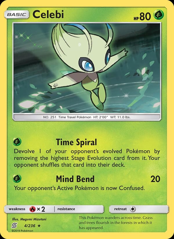 Celebi, SM - Unified Minds · 4/236