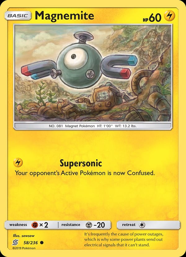 Magnemite, SM - Unified Minds · 58/236