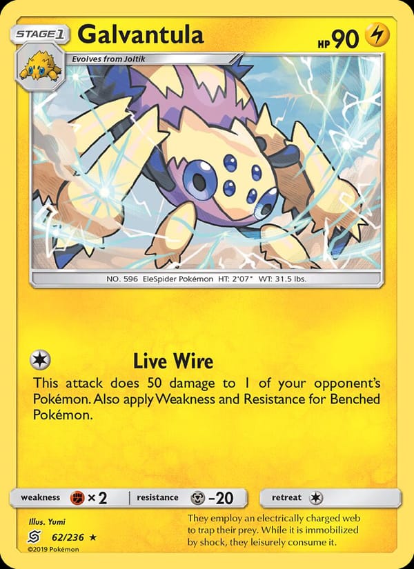Galvantula, SM - Unified Minds · 62/236
