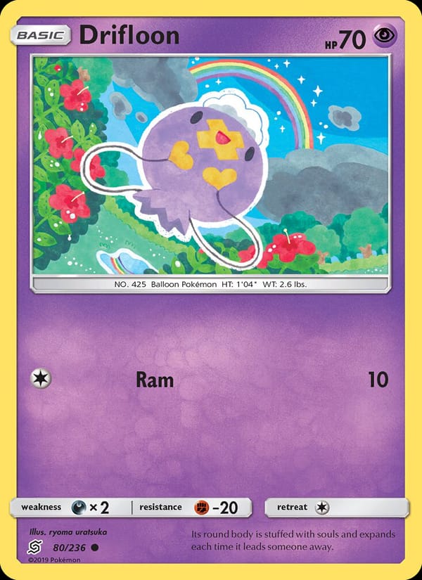 Drifloon, SM - Unified Minds · 80/236