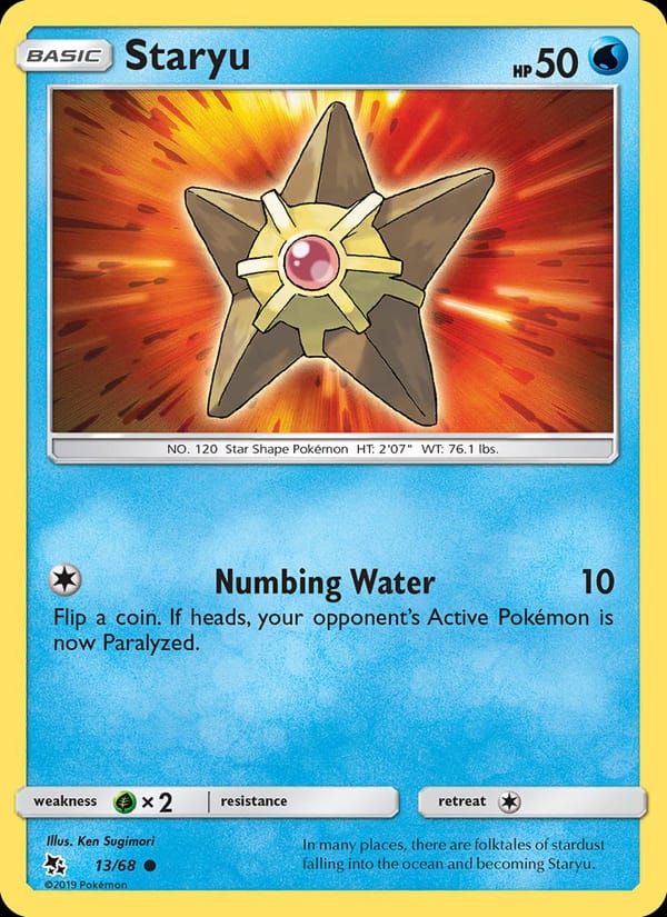 Staryu, Hidden Fates · 13/68