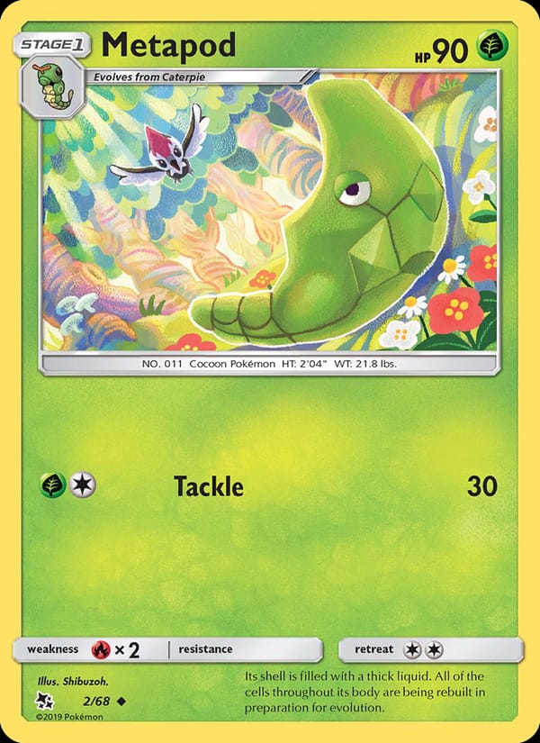 Metapod, Hidden Fates · 2/68