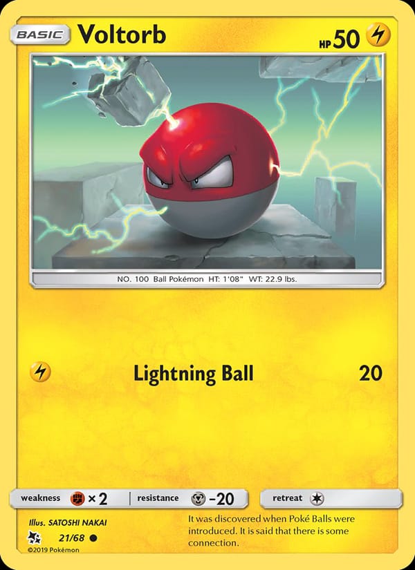 Voltorb, Hidden Fates · 21/68