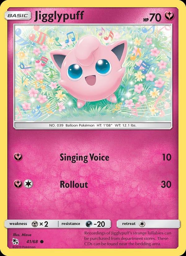 Jigglypuff, Hidden Fates · 41/68