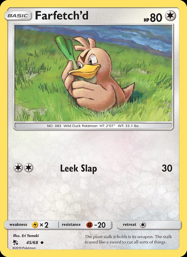 Farfetch'd, Hidden Fates · 45/68