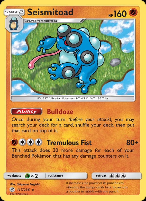 Seismitoad, SM - Cosmic Eclipse · 117/236